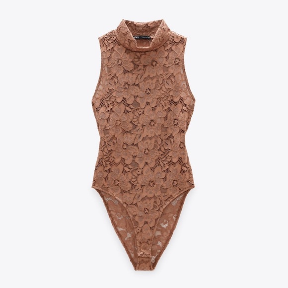 LACE BODYSUIT - Picture 3 of 4